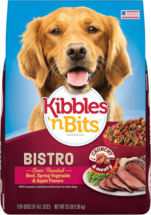 Kibbles-'n-Bits-Bistro-Dry-Dog-Food,-Oven-Roasted-Beef,-Spring-Vegetable-&-1562