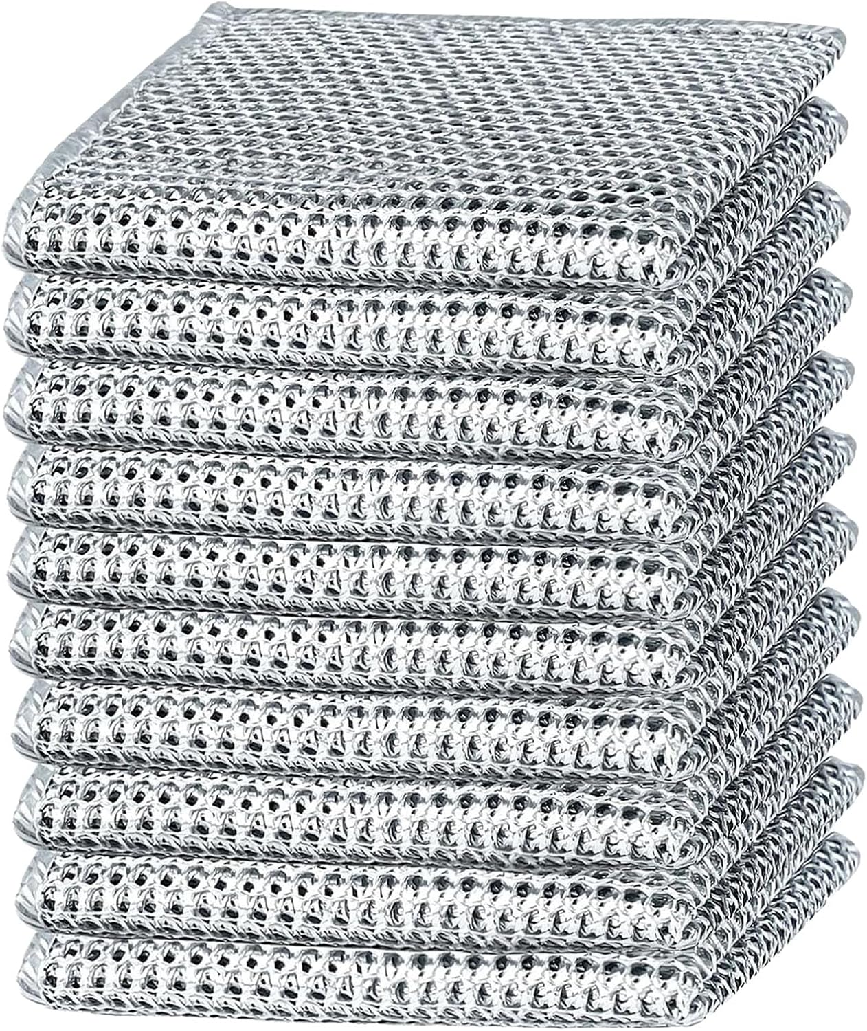 10PCS-Double-Wet-and-Dry-Wire-Dishcloth,-Stainless-Steel-Scrubber,-4212