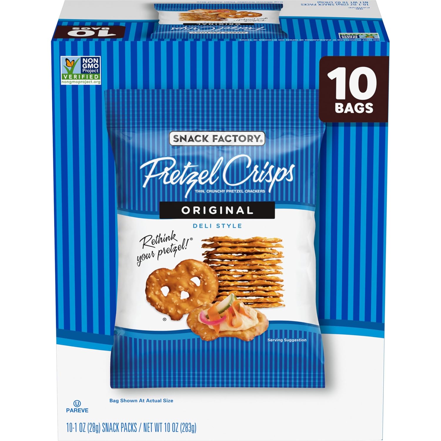 Snack-Factory-Pretzel-Crisps,-Original,-1-Oz-Snack-Bags,-10-Ct------2610