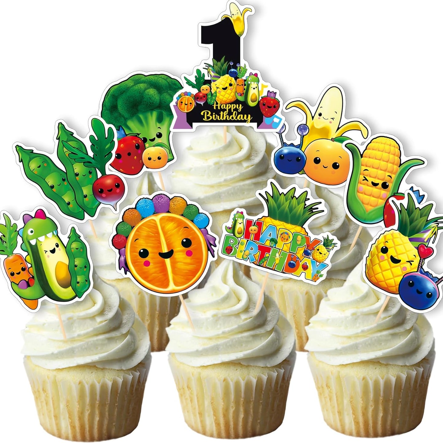 36Pcs-Hey-One-Bear-Birthday-Party-Cupcake-3711