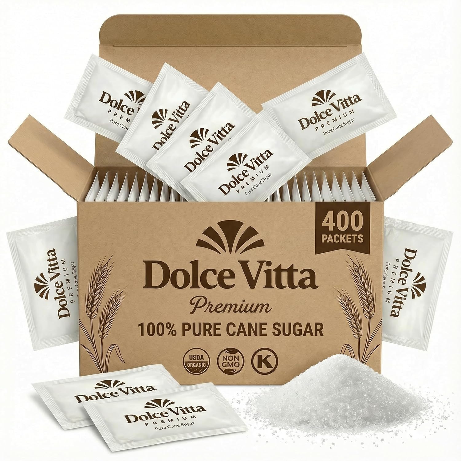 Dolce-Vitta-Premium-Bulk-White-Sugar-Packets,-400-Count-–-Pure-Cane-Non-GMO,-Individual-799