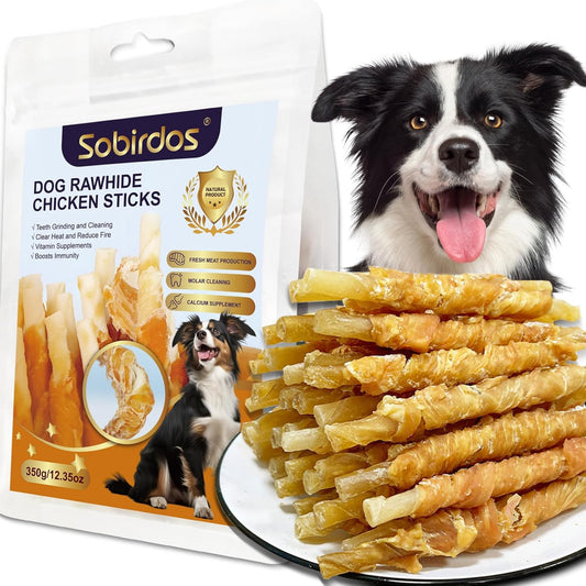 Dog-Treats,Chicken-Wrapped-Rawhide-Sticks-for-Dogs,Dog-Chew-980