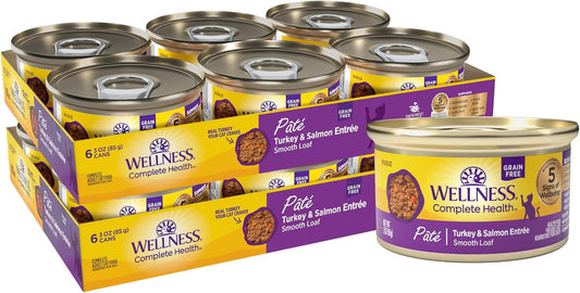 Wellness-Complete-Health-Pate-Adult-Canned-Wet-Cat-Food,-Natural,-Protein-Rich,-Grain-609