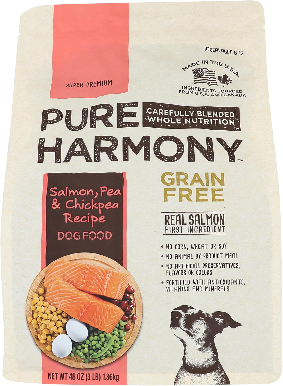 Pure-Harmony,-comida-para-perros,-sin-granos,-receta-de-397