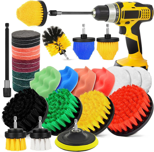 30Pcs-Drill-Brush-Attachment-Set,Drill-Scrubber-Brush-Kit-Include-Scrub-3785