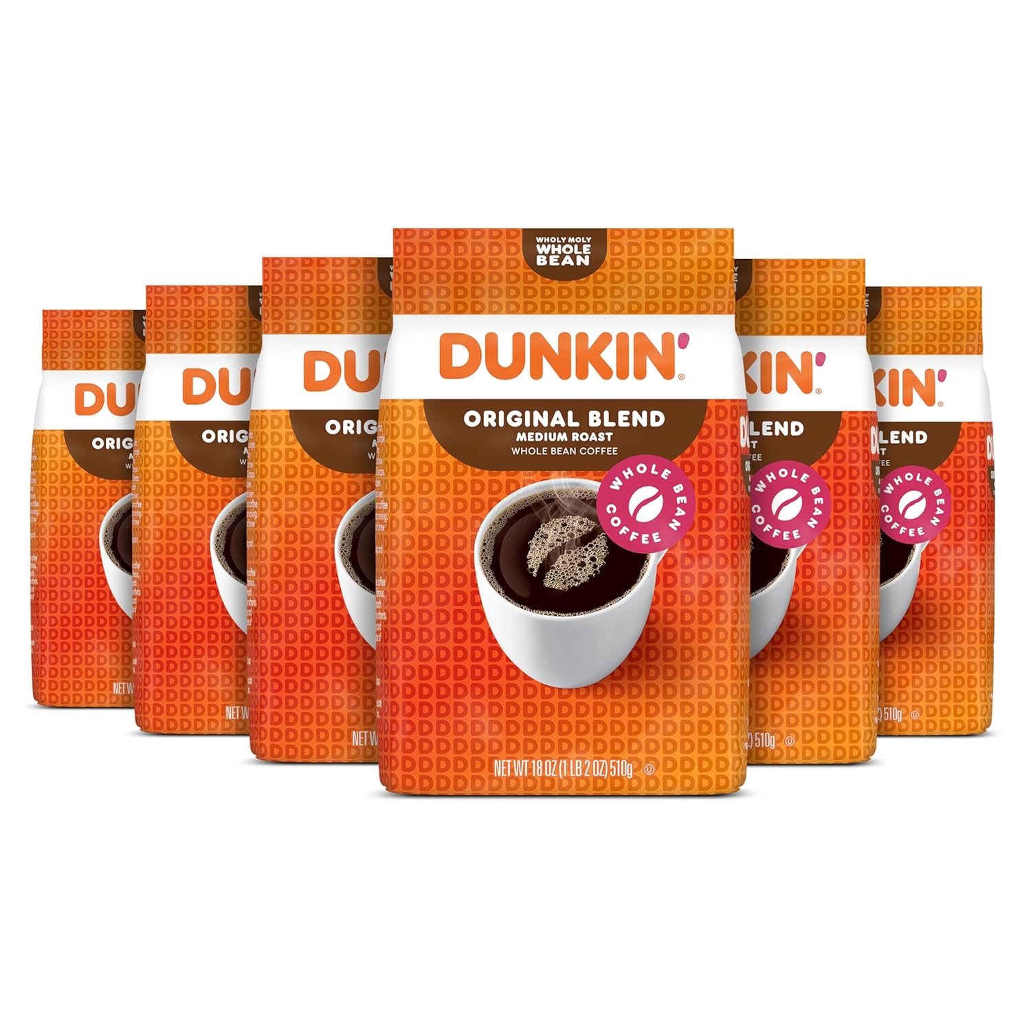 Dunkin'-Original-Blend-Medium-Roast-Whole-Bean-Coffee,-18-Ounces-(Pack-of-6)-2821