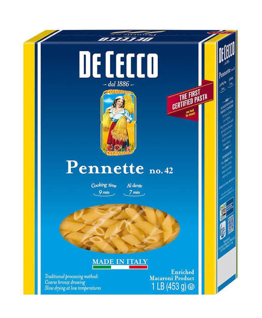 De-Cecco-Semolina-Pasta,-Pennette-No.42,-1-Pound-----300