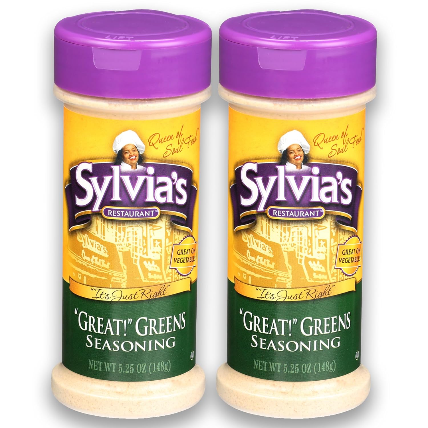 Sylvia's-¡Restaurant-Great!-Greens-Condimento-para-deliciosas-verduras-de-col-sur,-1695