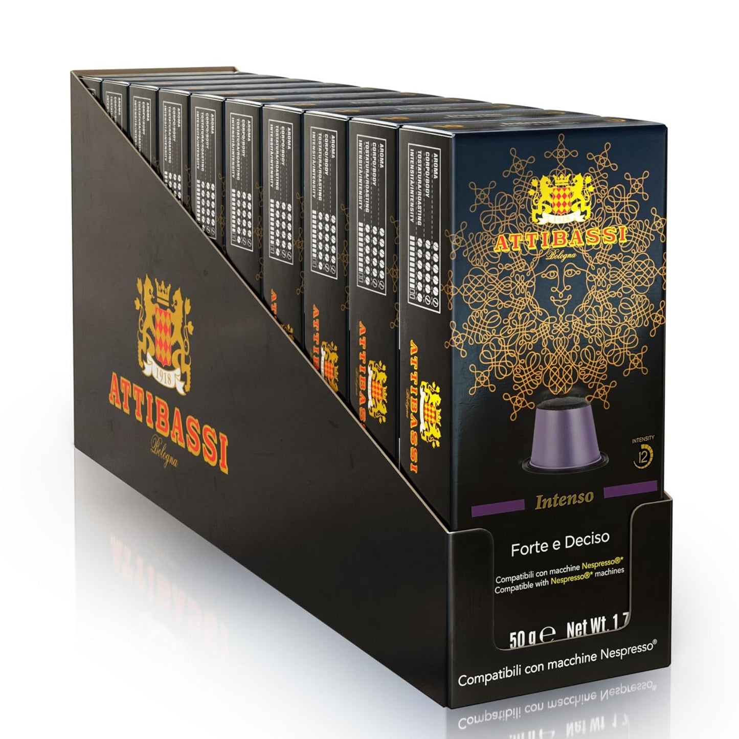Attibassi-Coffee-Capsules-–-Compatible-with-Nespresso-(100-Pack)-–-Intenso-Italian-Dark-1156