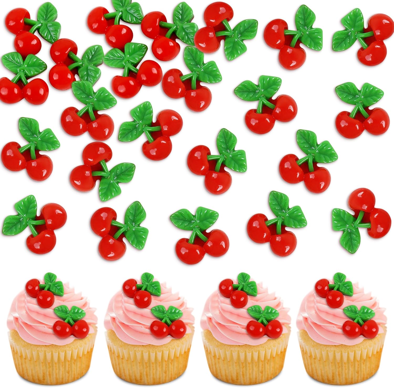 24-Pcs-Cherry-Cupcake-Toppers-Fruit-Theme-Summer-Cherry-Cupcake-Picks-for-Baby-Party-459