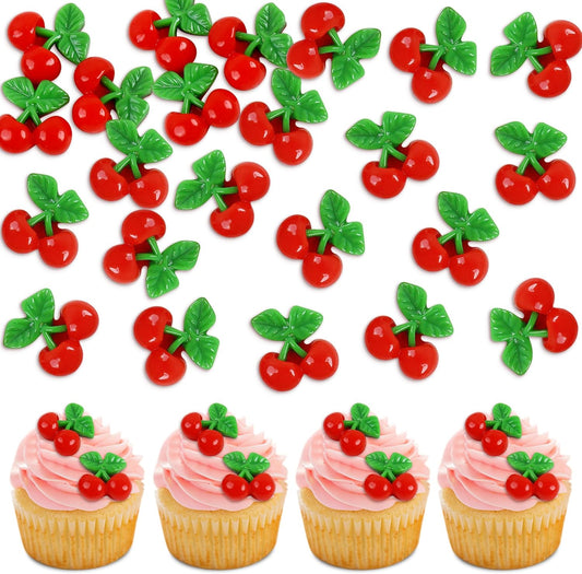 24-Pcs-Cherry-Cupcake-Toppers-Fruit-Theme-Summer-Cherry-Cupcake-Picks-for-Baby-Party-459