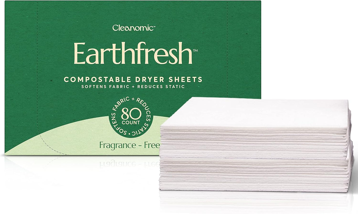 Cleanomic-Earthfresh-Fabric-Softener-Sheets-Dryer-Sheets,-Softens-&-Removes-Static-Cling,-770