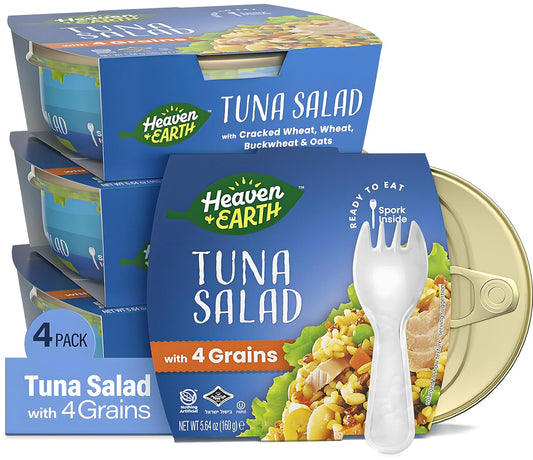 Heaven-&-Earth-Ready-to-Eat-Tuna-Salad,-Beans-&-Four-Grains,-5.64oz-452