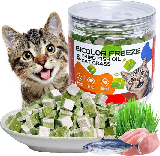 Freeze-Dried-Cat-Grass-Treats-with-Omega-3-Fish-Oil-Blend---Hairball-Control,-Skin-1471