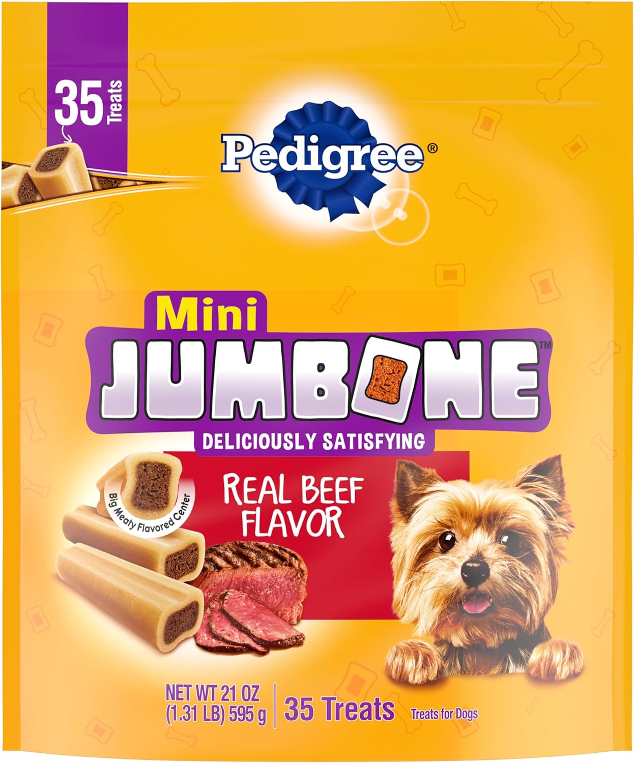 Mini-Jumbone-Small-Dog-Treats,-Beef-Flavor,-21-4157