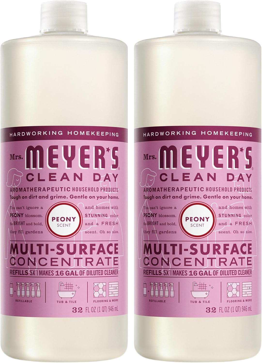 MRS.-MEYER'S-CLEAN-DAY-Multi-Surface-Everyday-Concentrate,-Peony-Scent,-32-Fl-Oz-Bottle---2-1363