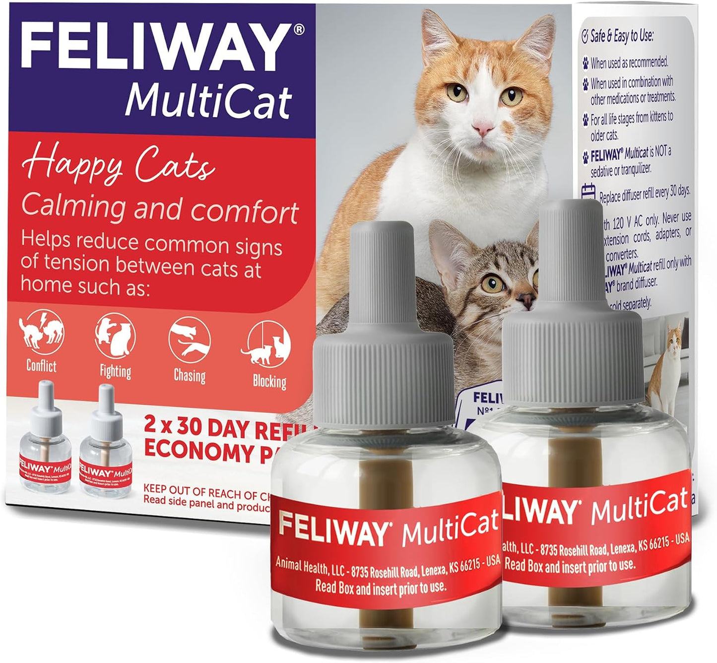 FELIWAY-Multicat-Diffuser-Refill-2-Refills-48ml-Each------841