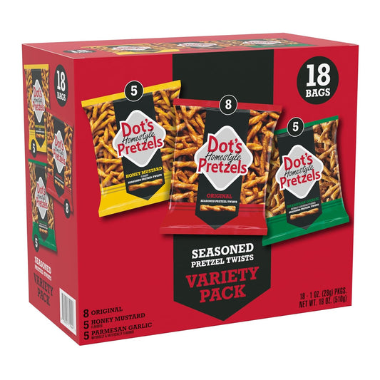 Dot's-Pretzels-Twists,-3-Flavor-Snacks-Variety-Pack,-18-count-|-Original,--Honey-Mustard,-Parmesan-Pretzel-2742