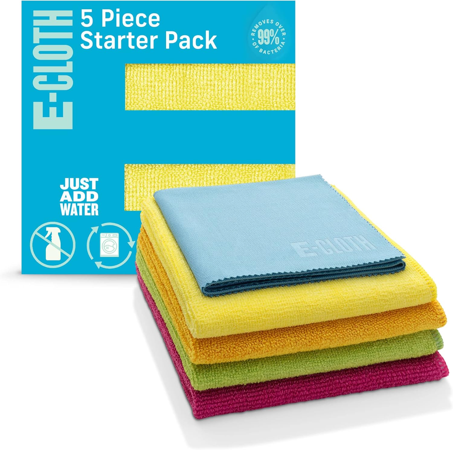 E-Cloth-5-pc-Starter-Pack,-Microfiber-Cleaning-Cloth-Set,-Includes-Household-2521