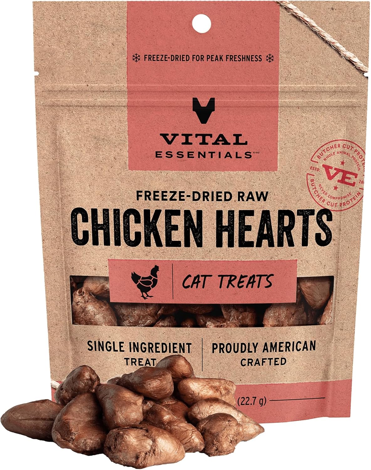 Vital-Essentials-Chicken-Hearts-Cat-Treats,-1-oz-|-Freeze-Dried-Raw-Single-|-Free,1987