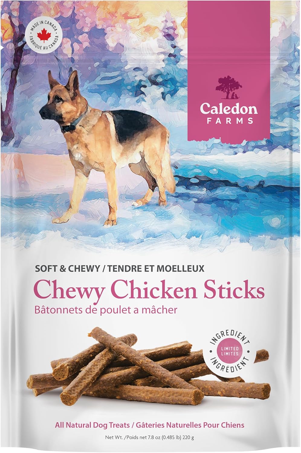 Caledon-Farms-Chewy-Chicken-Sticks-Dog-Treats:-220G/7.8OZ-----1902