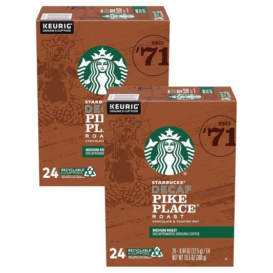 Starbucks-Decaf-Coffee-K-Cup-Pods,-Pike-Place,-24-CT-(Pack-of-2)---460