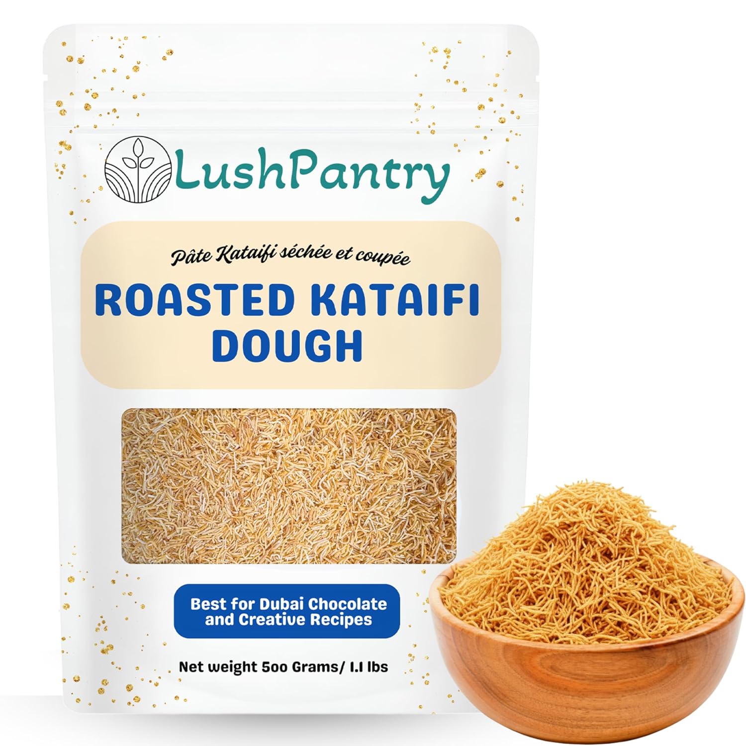 Lushpantry-Roasted-Kataifi-Dough,-(500g-17.6-oz)-Chopped-for-Dubai-Chocolate,-Kunafa-&-Kataifi-Fillo-2017