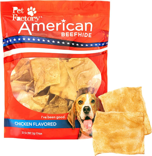 Pet-Factory-American-Beefhide-Chips-Dog-Chew-Treats---Chicken-Flavor,-oz-1159