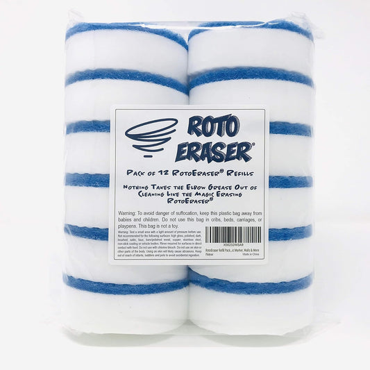 Refill-Pack-of-12-|-Drill-Powered-Magic-Cleaning-Eraser-149