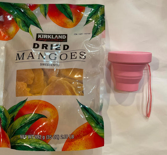 Kirkland-signature-dried-mangoes-sweetened-net-wt-2.18-lb-and-foldable-cup-----1389