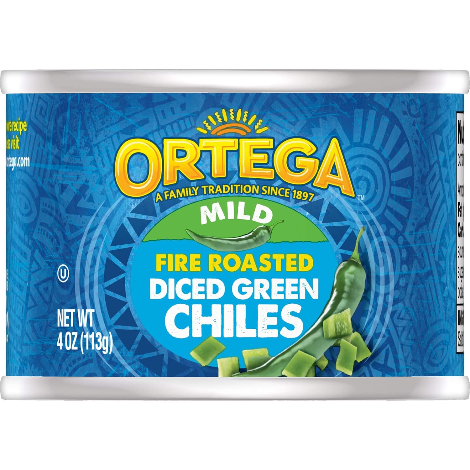 Ortega-Fire-Roasted-Diced-Green-Chiles,-Mild,-4-oz-------982