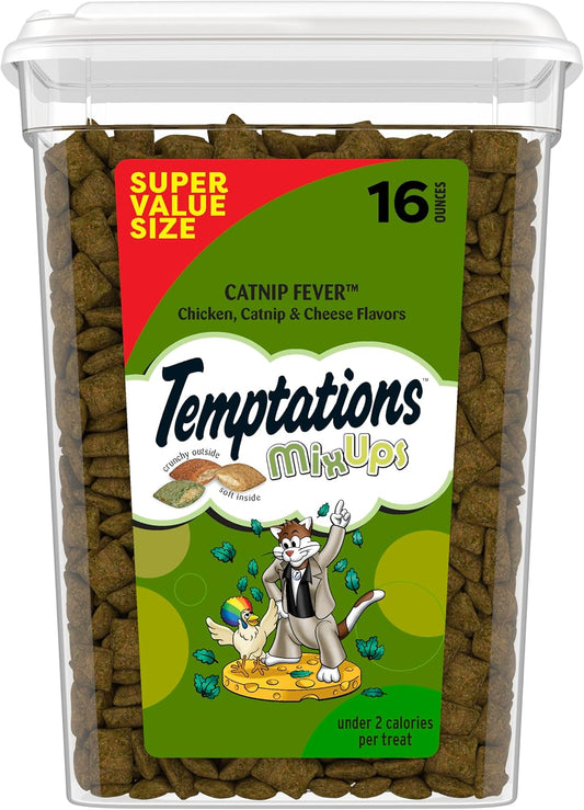 Temptations-Cat-Treats,-Classic-Crunchy-and-Soft-Cat-Treats,-Catnip-Fever-Flavor,-Catnip-Treats,-650
