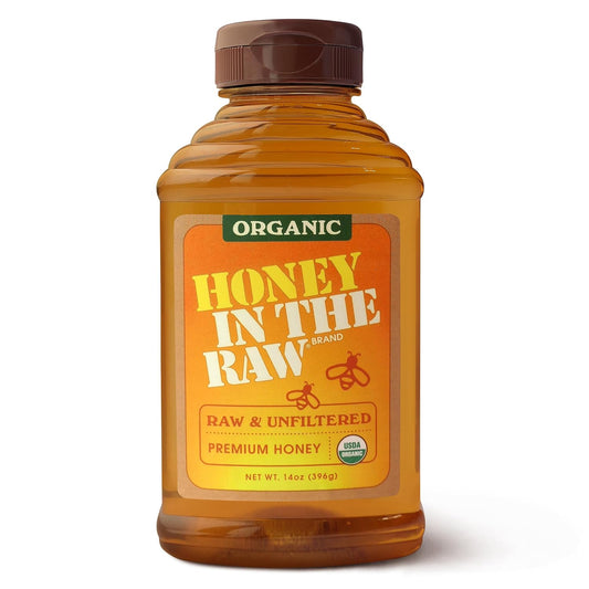 Organic-Honey-In-The-Raw,-14-oz-Squeeze-Bottle,-Pure-Raw-&-Honey,-Additives,-2294