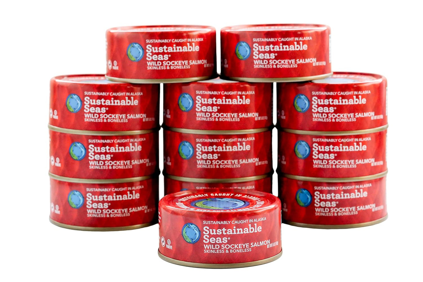 Sustainable-Seas-Wild-Sockeye-Salmón,-sin-piel-y-sin-hueso,-5-onzas,-de-1135
