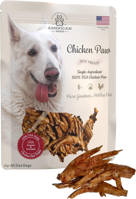 Dehydrated-Chicken-Feet-Dog-Treats,-Only-One-Ingredient,-2446
