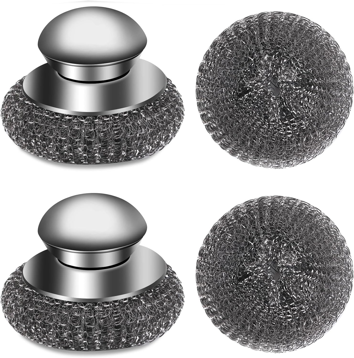 4pcs-Steel-Wool-Scrubber-with-Replacement-Wire-Pads-Set,-Stainless-4367