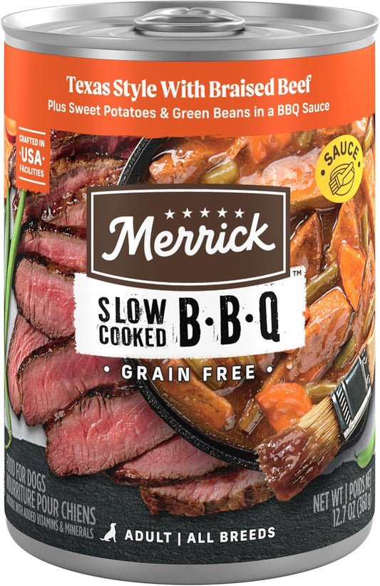 Merrick-Slow-Cooked-BBQ-Premium-Healthy-Real-Meat-Grain-Free-Canned-Dog-Food,-Texas-909
