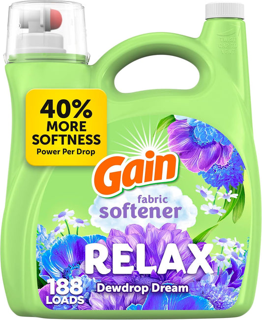 Gain-Liquid-Fabric-Softener-(Fabric-Conditioner),-Relax,-127-fl-oz,-3522