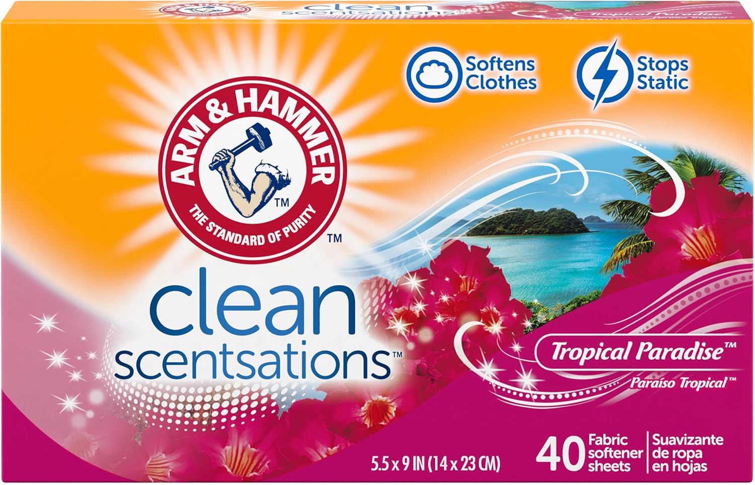 Arm-&-Hammer-Fabric-Softener-Sheets,-40-sheets,-Tropical-Paradise-1704