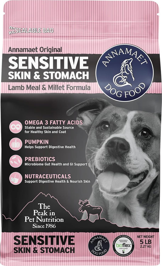 Annamaet-Original-Sensitive-Skin-&-Stomach-Dry-Dog-Food,-(Lamb,-Whitefish-&-Millet),-1241