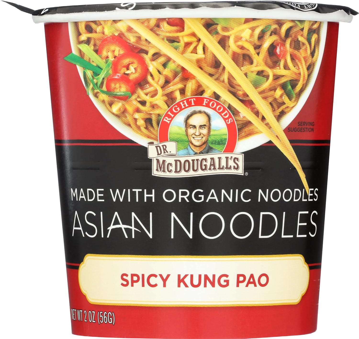 Dr.-McDougall's-Fideos-asiáticos-picantes-de-Kung-Pao,-2-onzas----12