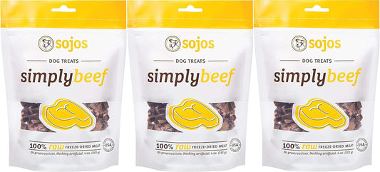 SOJOS-3-Pack-of-Beef-Natural-Freeze-Dried-Raw-Cat-Treats,-1-Ounce-Each-135