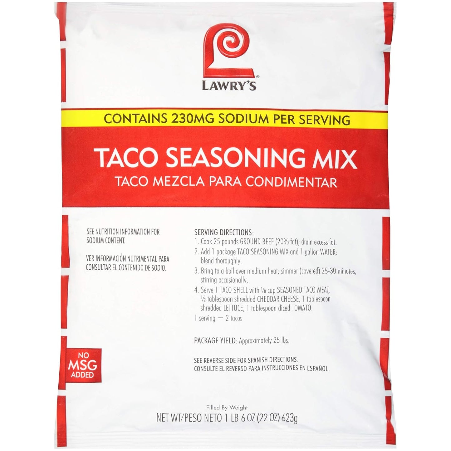 Lawry's-Taco-Seasoning-Mix,-22-oz---One-22-Ounce-Packet-of-930
