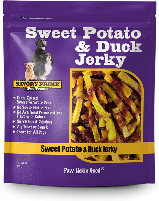 Sweet-Potato-&-Duck-Jerky-Wrap-Dog-Treats,-2123