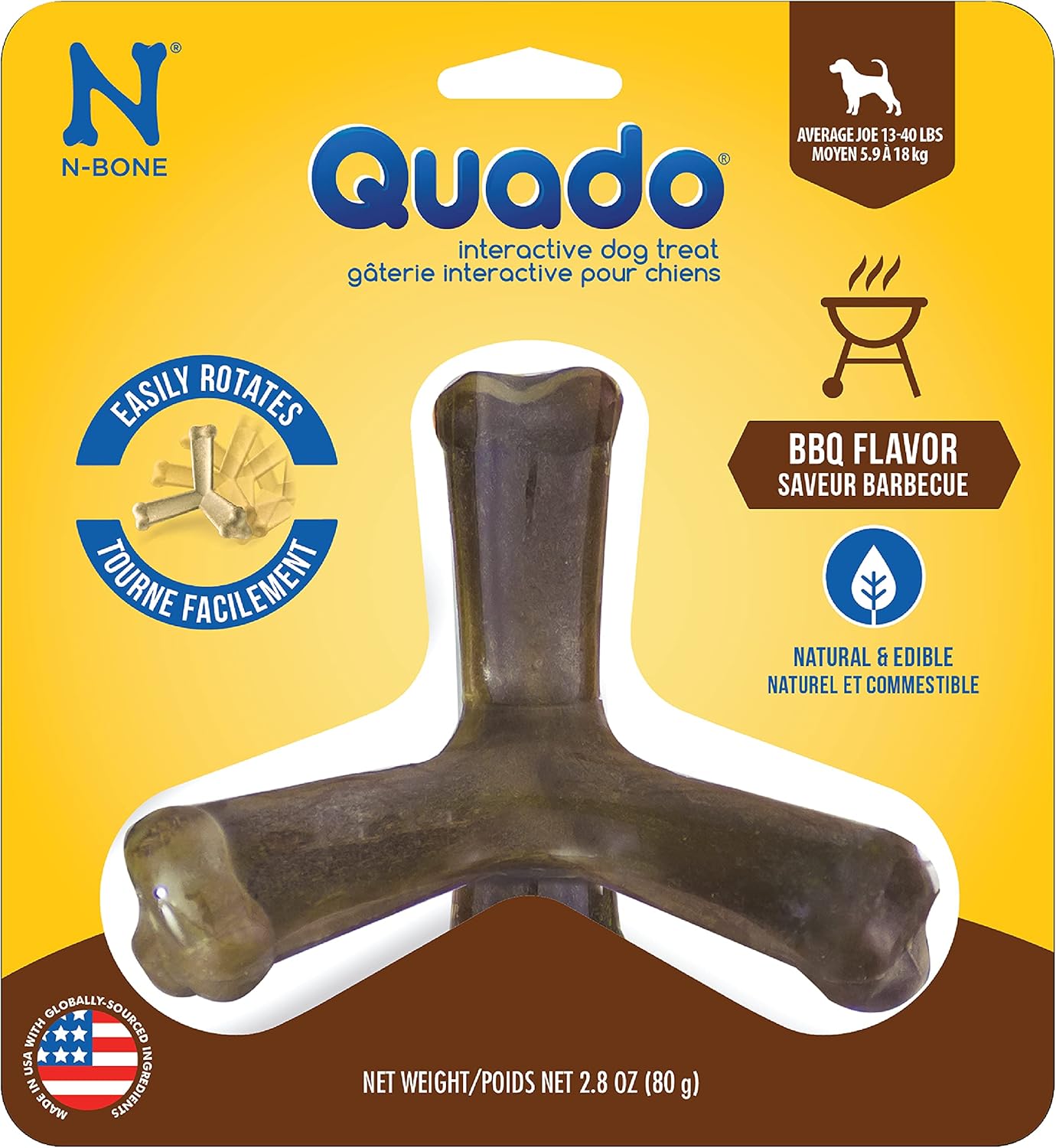 Quado-Interactive-Treat,-BBQ-Flavor,-Medium,-2.8oz---1572