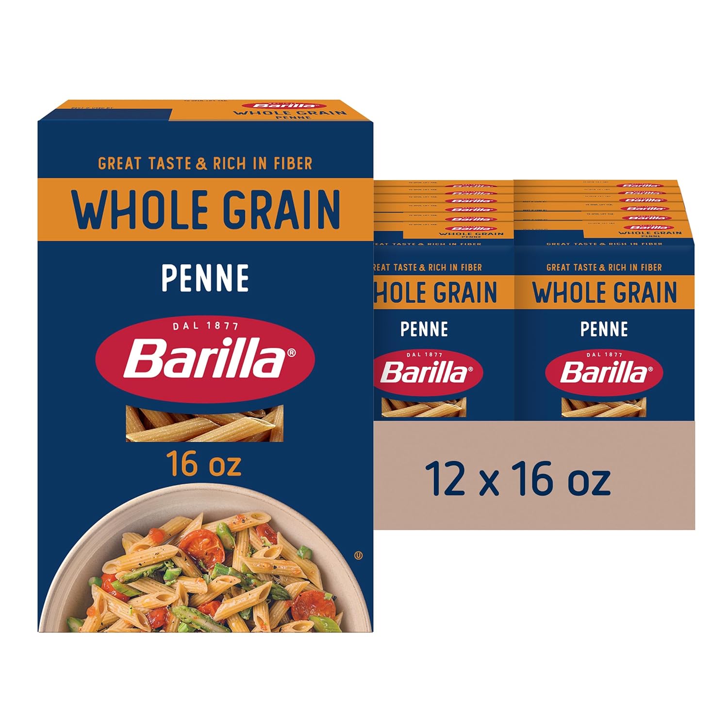 Barilla-Whole-Grain-Penne-Pasta,-16-oz.-Box-(Pack-12)-939