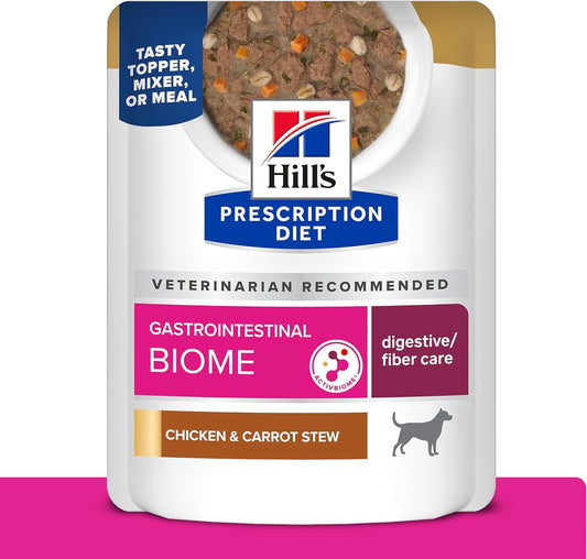 Hill's-Prescription-Diet-Gastrointestinal-Biome-Chicken-&-Carrot-Stew-Wet-Dog-Food,-24-863