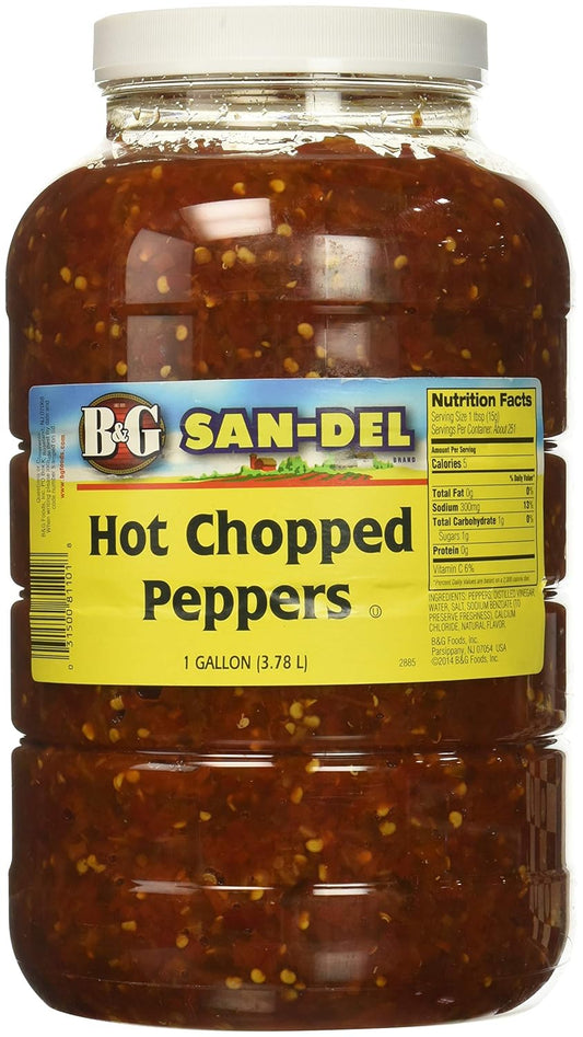 B&G-San-Del-Hot-Chopped-Peppers,-1-Gallon-----------592
