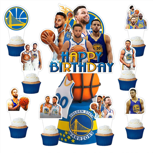 Generic-25Pcs-W-Basketball-Cupcake-Toppers-and-1436