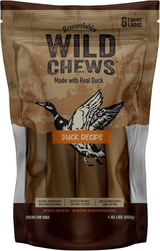 Rewardables-|-Wild-Chews-|-Duck-Recipe,-Made-with-Real-Duck,-Ingredient,-1255